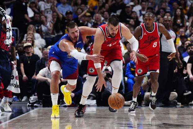 NBA: Playoffs-Los Angeles Clippers at Denver Nuggets