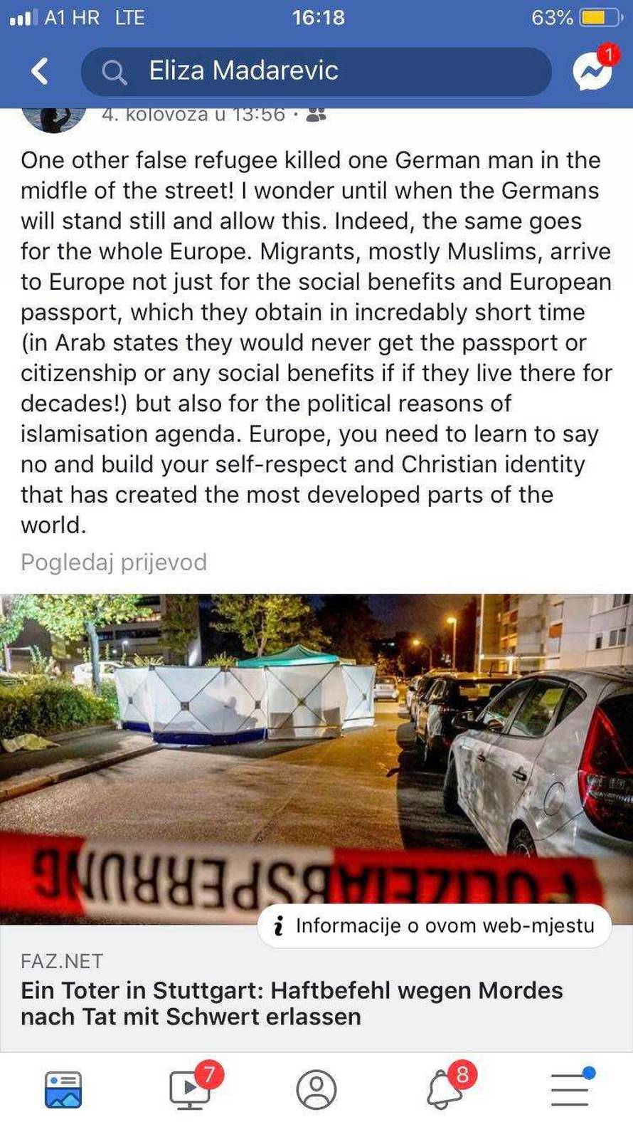 Hrvatska diplomatkinja koja je 2019. objavljivala skandalozne statuse tek sad dobila otkaz