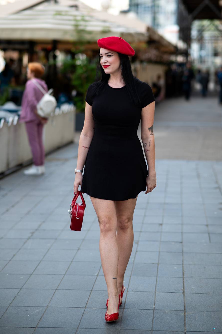 Zagreb: Polina Horbachova prošetala centrom grada