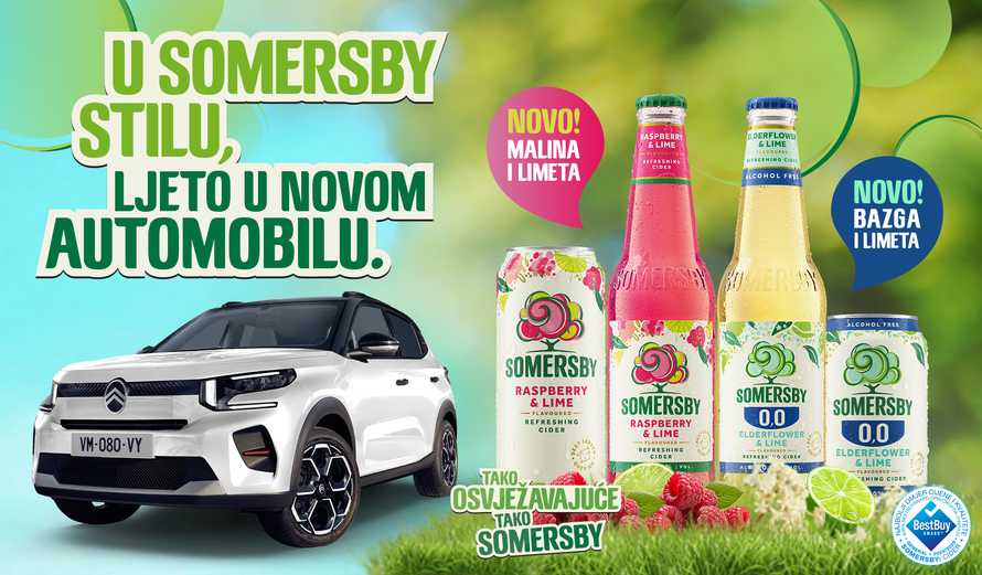 Somersby omogućuje ljeto u novom automobilu