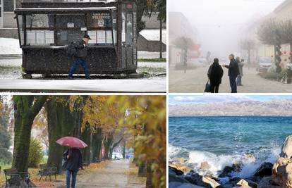 Gusta magla i kiša, padat će i snijeg, izdali crveni meteoalarm