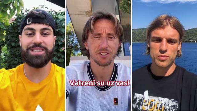 VIDEO 'Vatreni' pružili podršku sportašima uoči Igara u Parizu