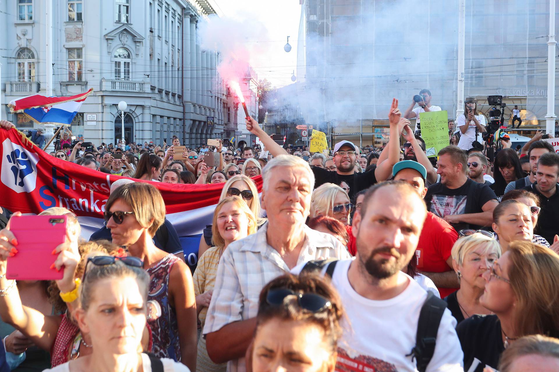 Zagreb: Na Trgu bana Jelačića održan Festival slobode