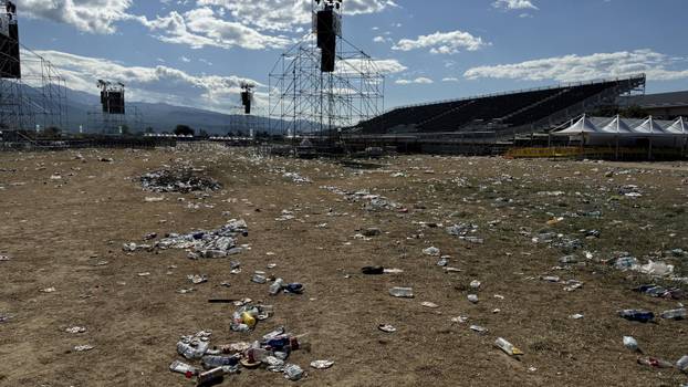 Jutro nakon koncerta Marka Perkovića Thompsona na sinjskom hipodromu
