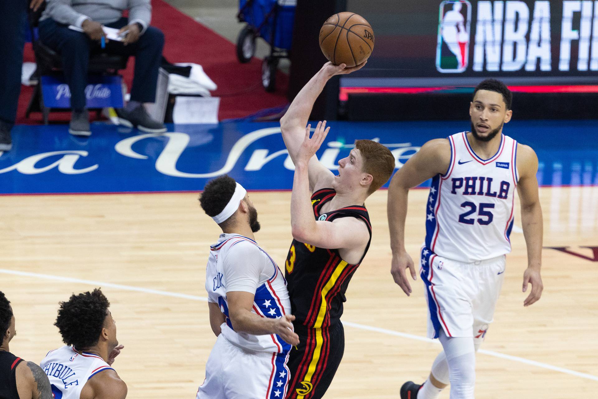 NBA: Playoffs-Atlanta Hawks at Philadelphia 76ers