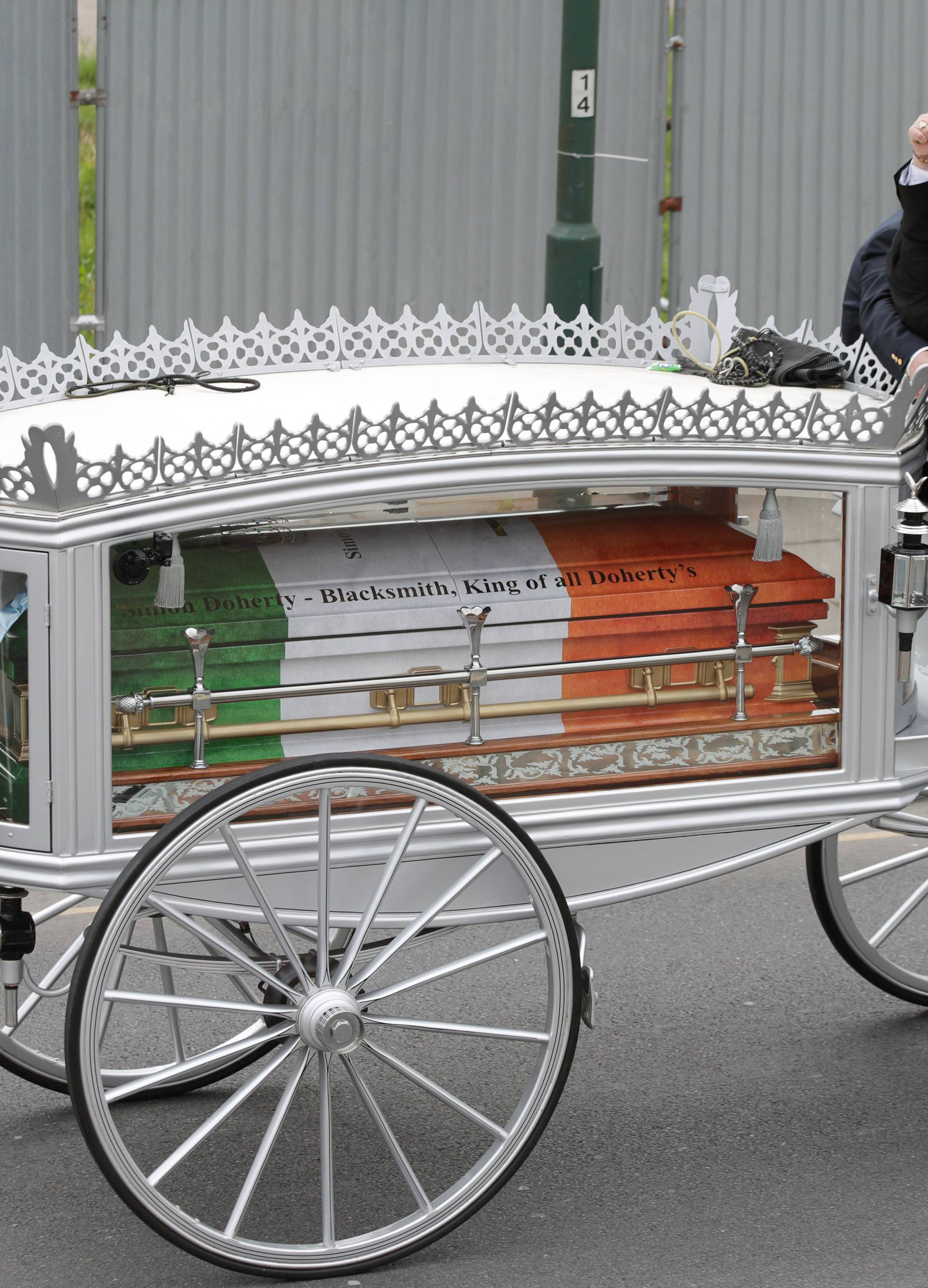 Simon Doherty funeral