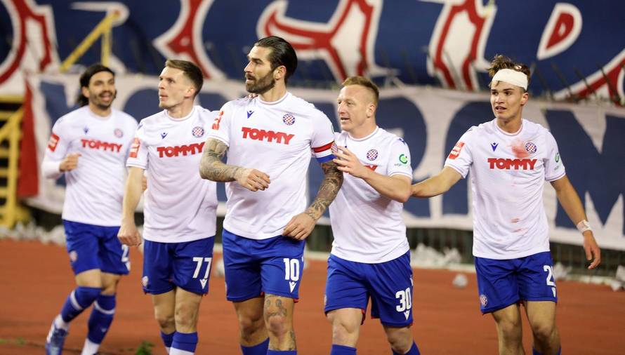 Split: Hajduk i Rijeka susreli se u utakmici 20. kola HNL-a 