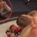 Nevjerojatan video: MMA borac primao batine u kavezu, a onda je dotrčala njegova supruga...