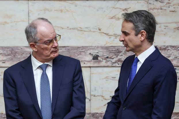 Greece's former parliament speaker Constantine Tassoulas sworn in as president