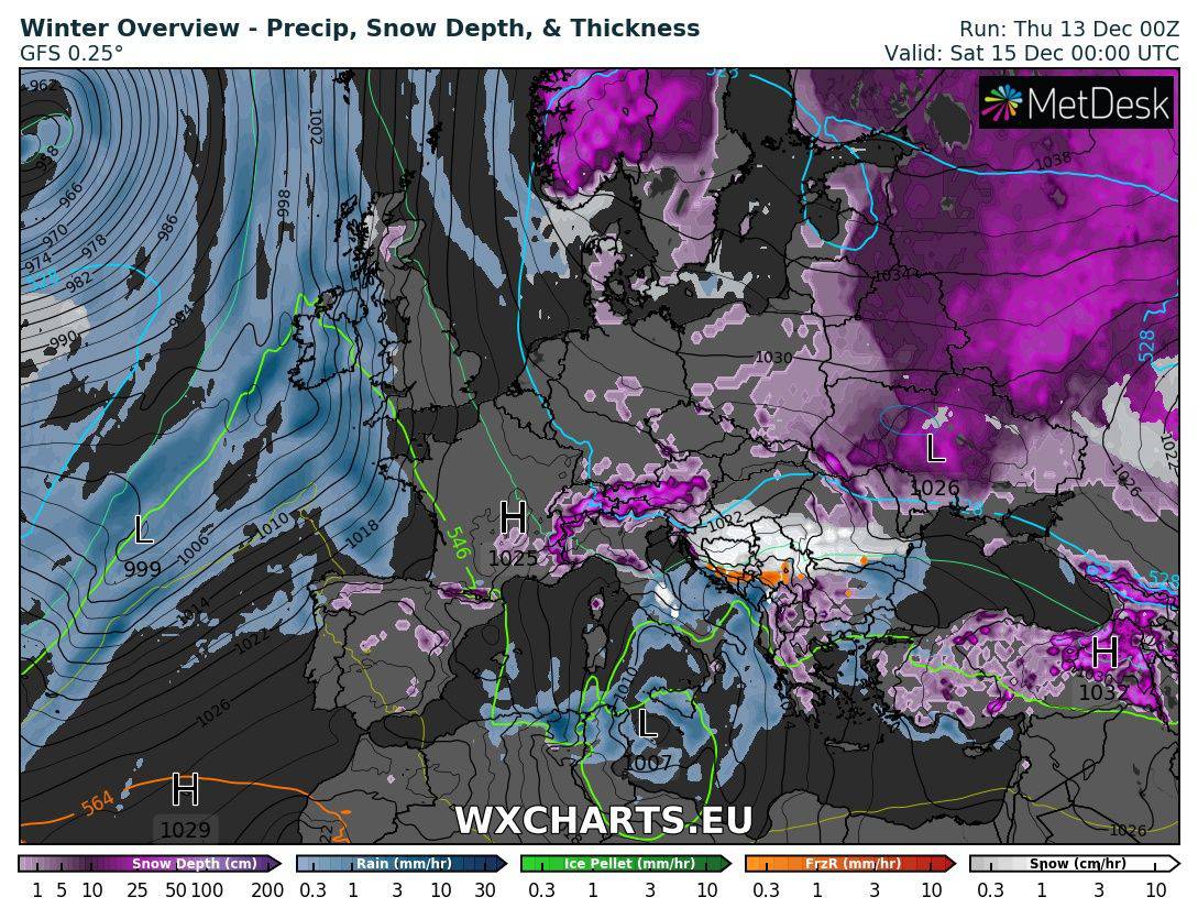 Ima ga čak i na Braču: Napadat će i do 50 centimetara snijega!