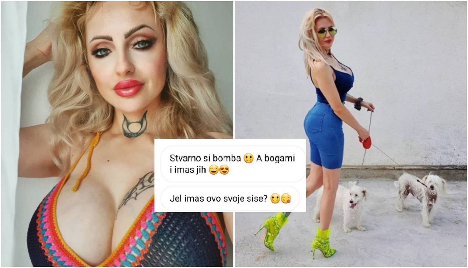 Alex Ognjena objavila 'ljigave' poruke koje joj šalju muškarci