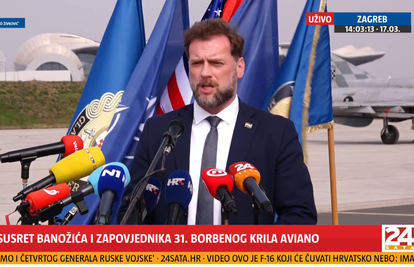 Banožić: Situacija s letjelicom je bila lekcija za NATO. Bailey: Mi letimo zajedno, kao partneri