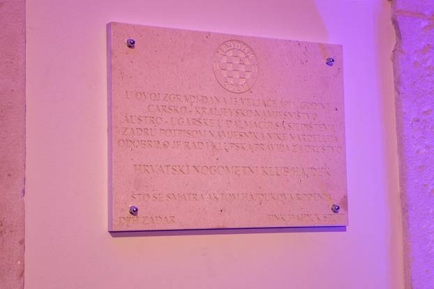 Zadar: Svečana proslava 114. rođendana Hajduka