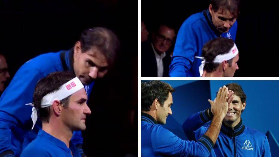 Pa je l' ovo sve? Federer gubio pa mu je u pomoć stigao Nadal