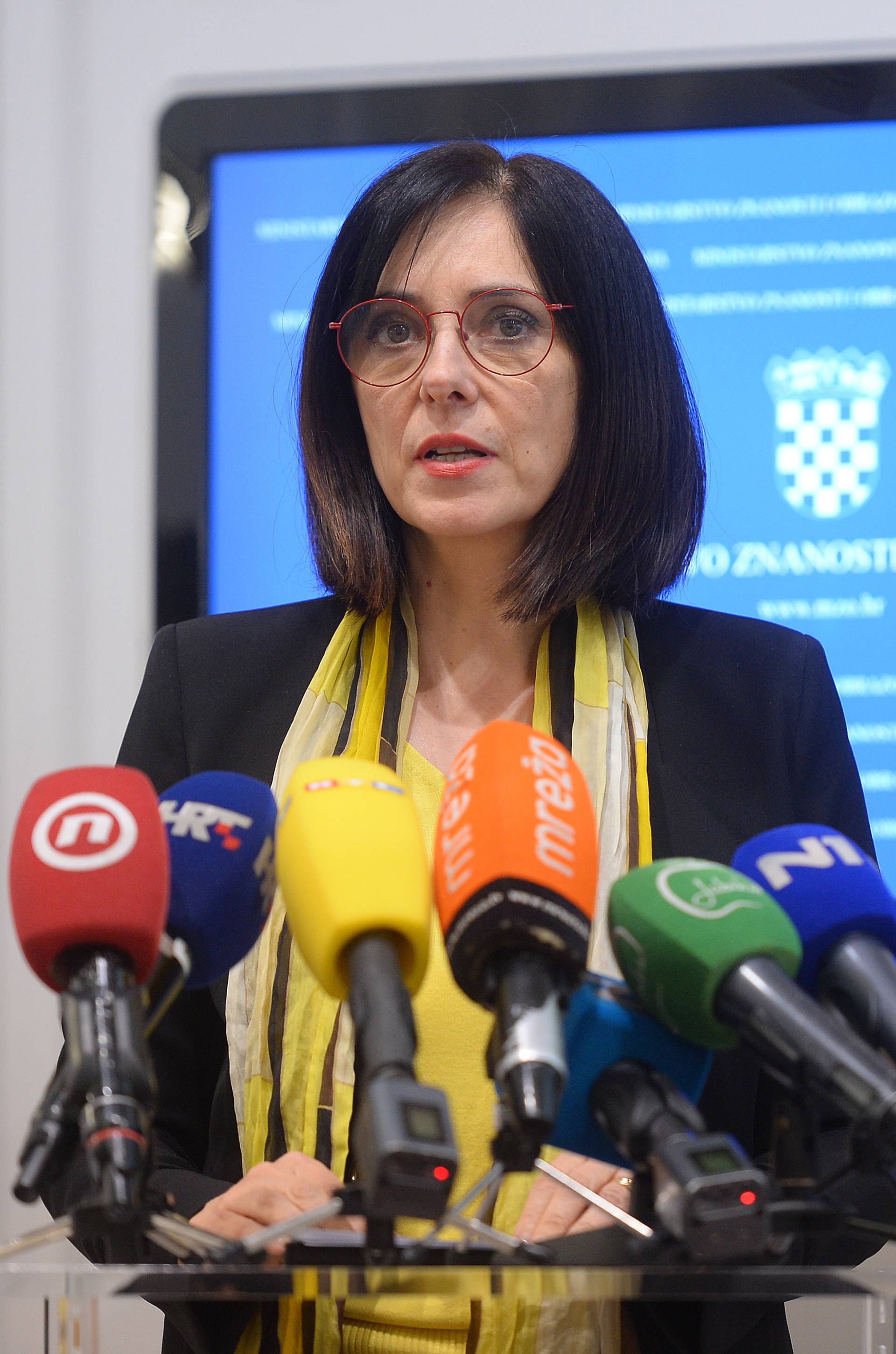 Zagreb: Ministrica Blaženka Divjak izvjestila o novostima u odgoju i obrazovanju