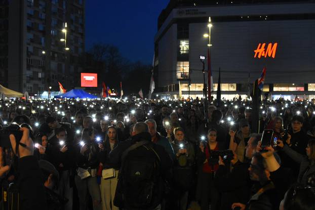 Studenti u Nišu organizirali novi skup pod sloganom "Država to smo mi"