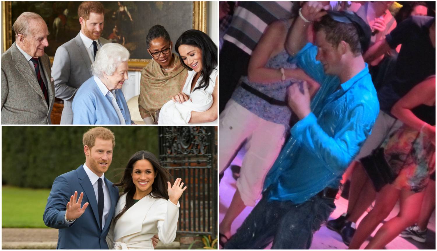 Raskalašeni princ Harry bio je glavni na zabavama, a Britaniju je napustio zbog mira s Meghan