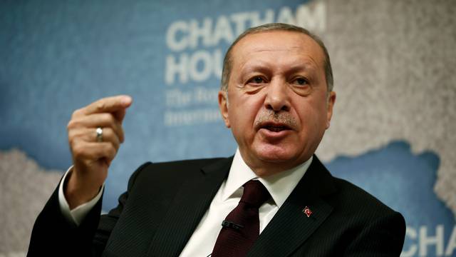 FILE PHOTO: The President of Turkey, Recep Tayyip Erdogan