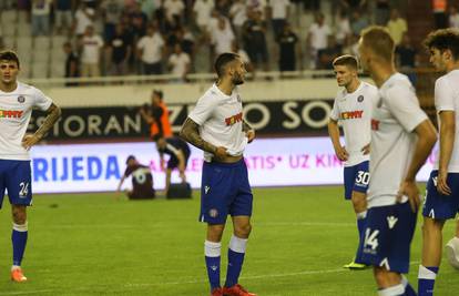 Izgubljeni igrači Hajduka! Nitko nije dao izjave poslije debakla