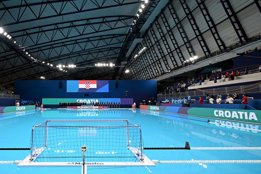 Susret Hrvatske i Francuske u polufinalu Svjetskog prvenstva u vaterpolu