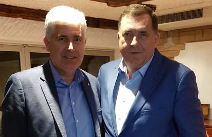 Dodik i Čović dogovorili savez: 'Mijenjat ćemo izborni zakon...'