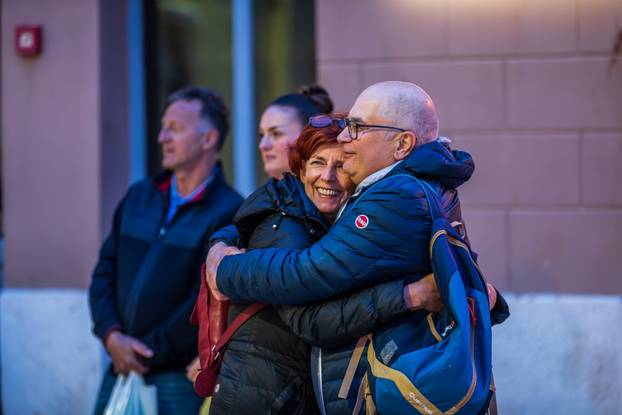 Gradske fotografije u sumrak grada Rovinja