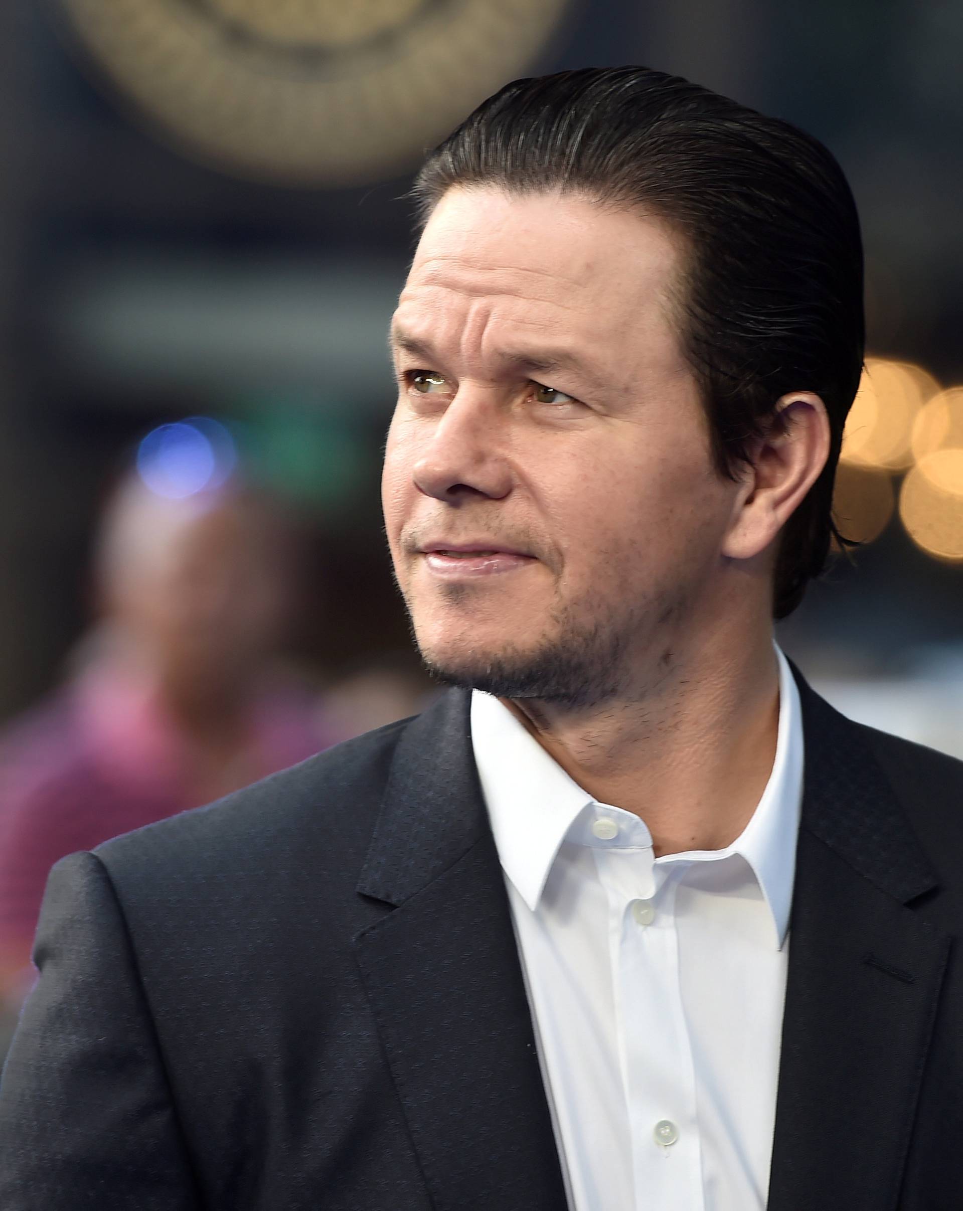 FILE PHOTO: Wahlberg arrives for world premiere of Transfomers, The Last Night, at a cinema in central London