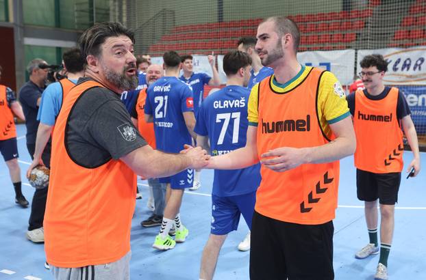 Zagreb: Glumačka postava BOK festa na treningu s RK Zagrebom