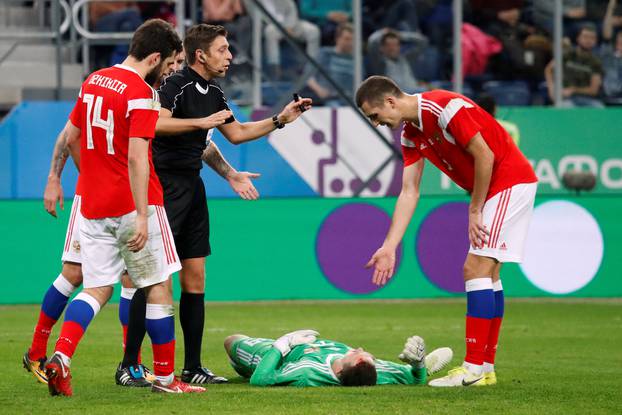 International Friendly - Russia vs Spain