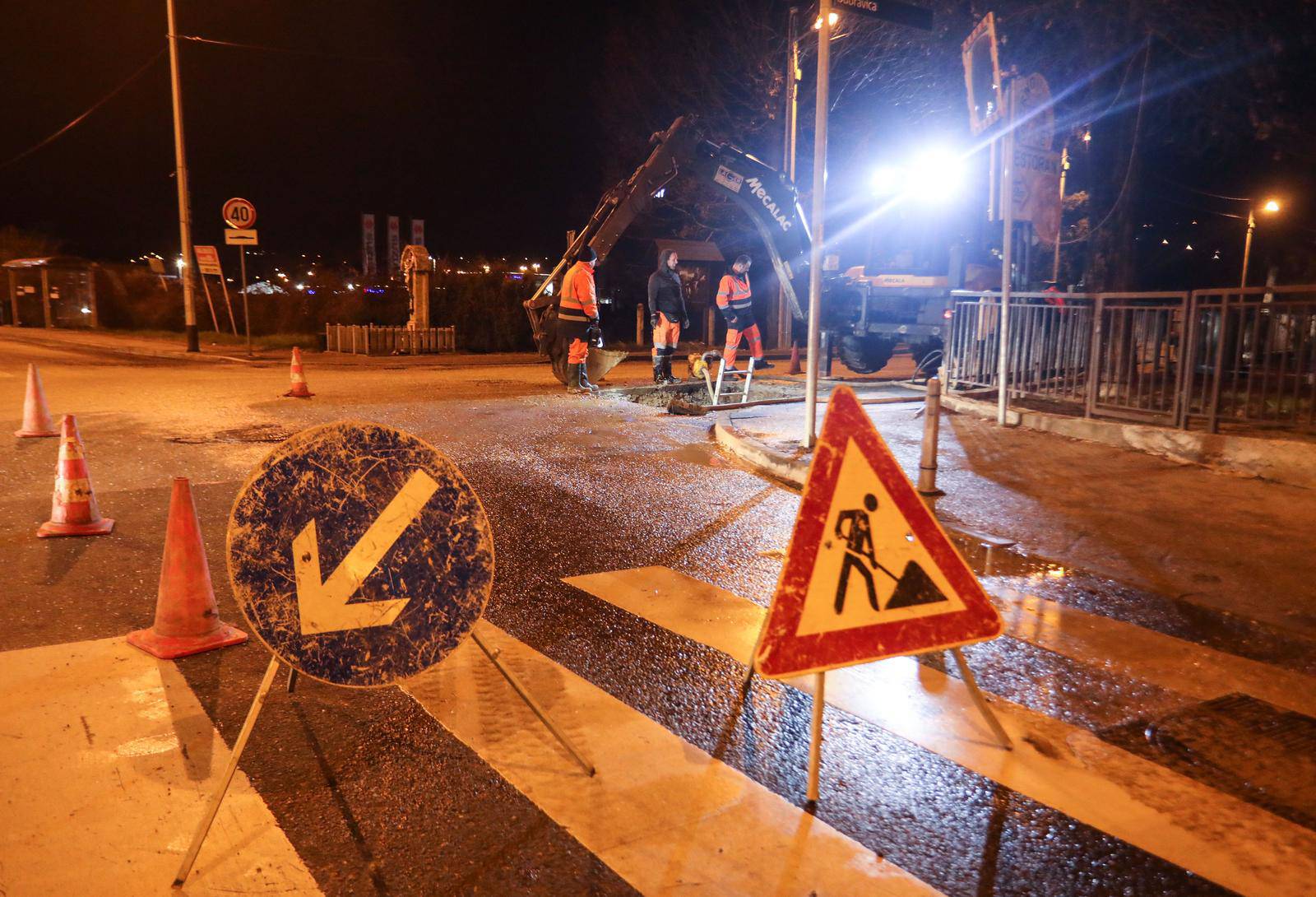 U Zagrebu ponovno pukla cijev, dio Stenjevca bez vode