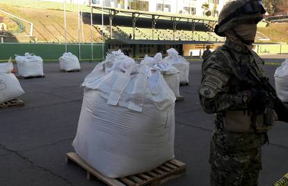 Bolivijska policija zaplijenila 7,5 tona kokaina i uhitila troje