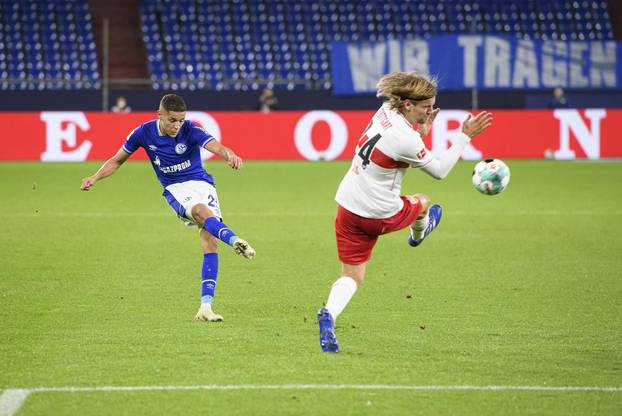 Soccer 1st Bundesliga / FC Schalke 04 - VfB Stuttgart.