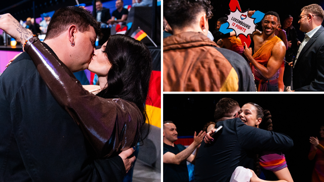 FOTO Suze, zagrljaji i poljupci: Finalisti Eurosonga pršte od emocija u backstageu Arene