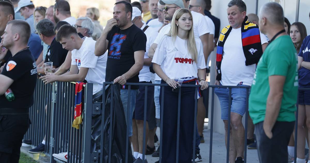 FOTO Malo mjesto živjelo za Hajduk! Pogledajte kadrove iz niželigaša koji je namučio 'bile'