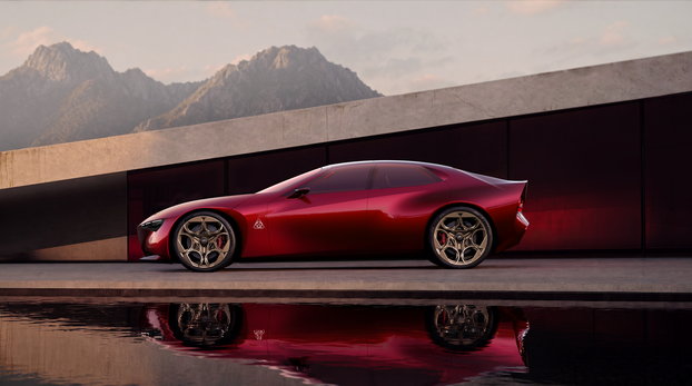 FOTO Alfa Romeo otkriva svoju budućnost: Cuorerosso izgleda sjajno i ima moćni V6 motor