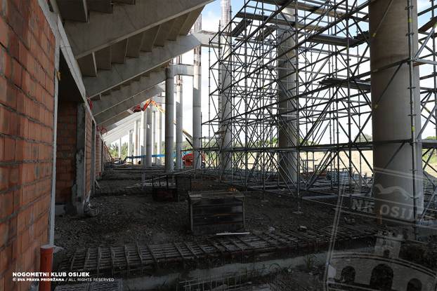 Istok na noge: Diže se Kohortin dom i tribine osječke ljepotice