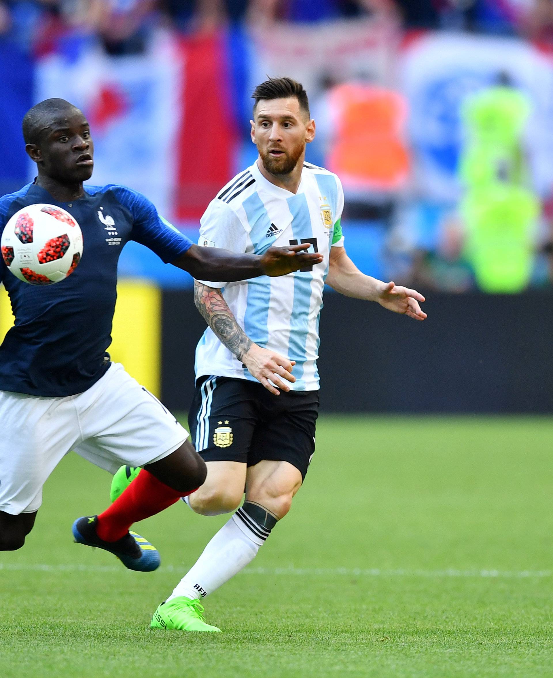 World Cup - Round of 16 - France vs Argentina