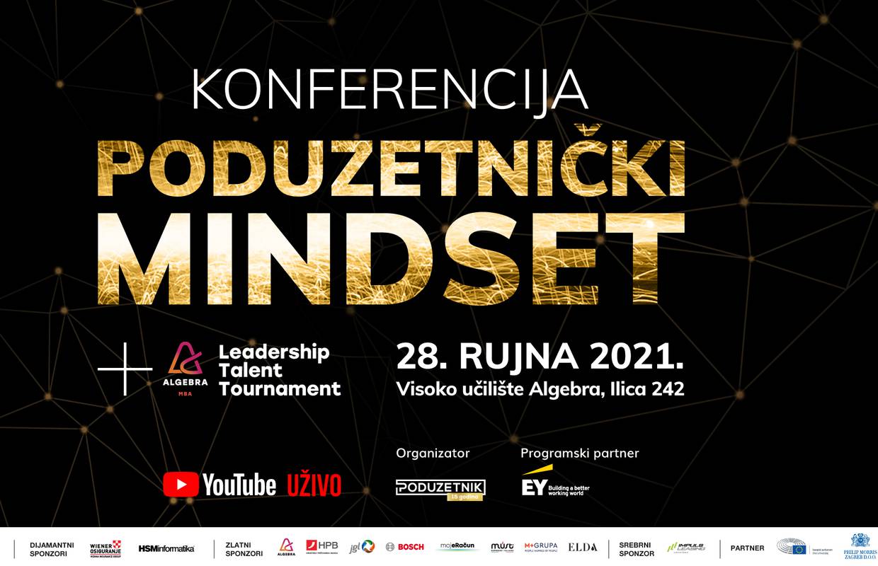 Nova konferencija Poduzetnički mindset  posvećena liderstvu budućnosti