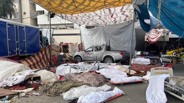 Scenes from Al Shifa hospital amid Israel's ground operation in Gaza City