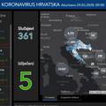 Hrvati osmislili 'korona kartu': Pratite broj i lokacije oboljelih