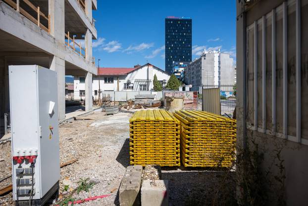 Zagreb: Gradilište i zgrada Projekt Avenue V, 