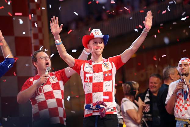 ARHIVA - Godišnjica dočeka Vatrenih nakon osvajanja srebrne medalje na SP-u u Rusiji