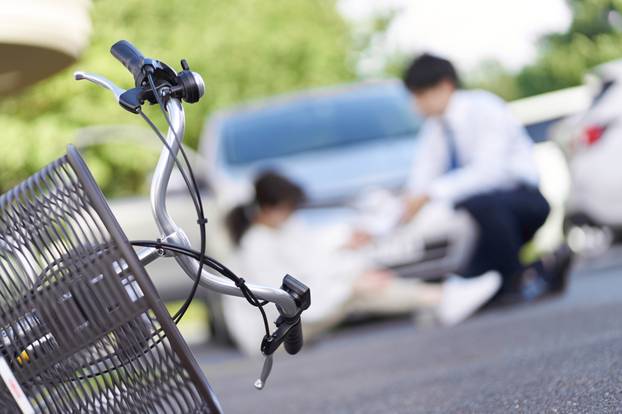 Bicycle,And,Car,Traffic,Accident