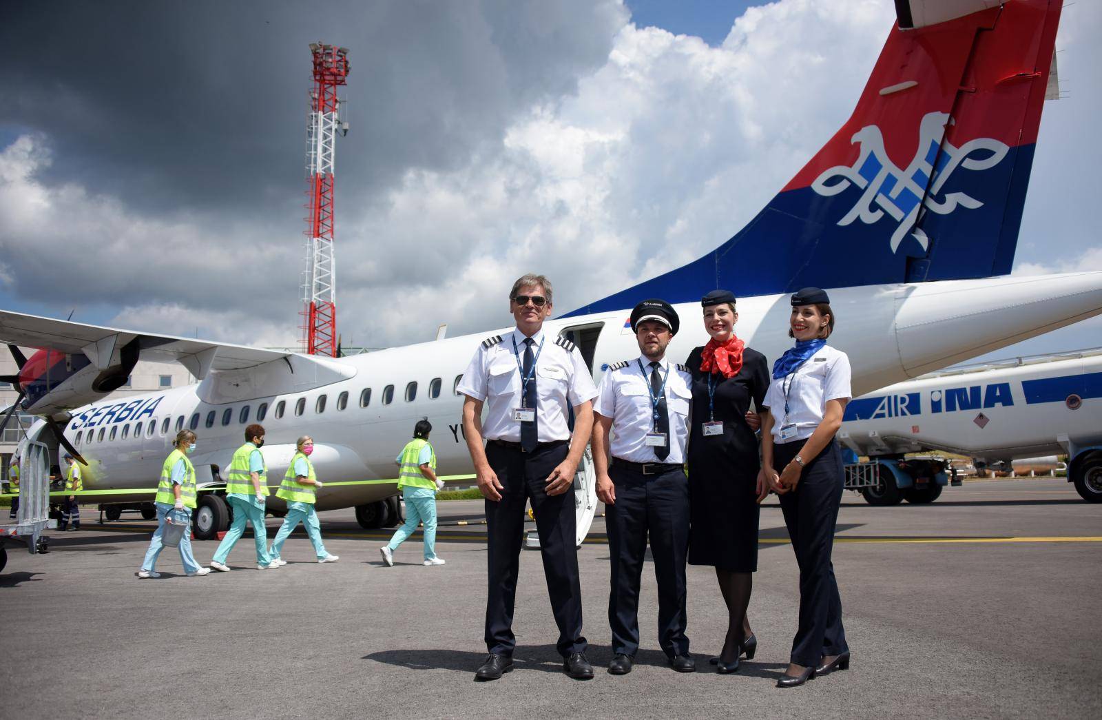 Po prvi puta ove godine u pulsku Zračnu luku sletjela i avio kompanija Air Serbia