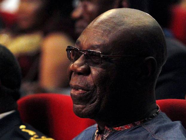 Cameroonian saxophonist Dibango attends 9th edition of MASA in Abidjan