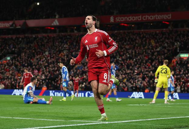 FA Cup - Fourth Round - Liverpool v Brighton & Hove Albion