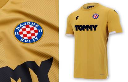 Zlatni dresovi za 110. godišnjicu Hajduka: Što kažete, da ili ne?