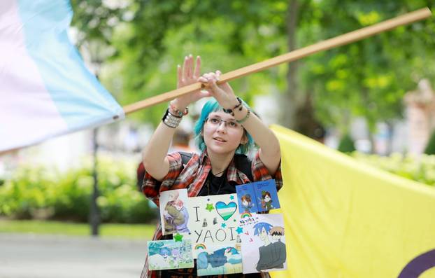 Zagreb: 25. Povorka ponosa LGBTIQ zajednice "Korak po korak, iskorak!"