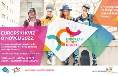 Prijavite se na Europski kviz o novcu 2022. i osvojite nagradno putovanje u Bruxselles!