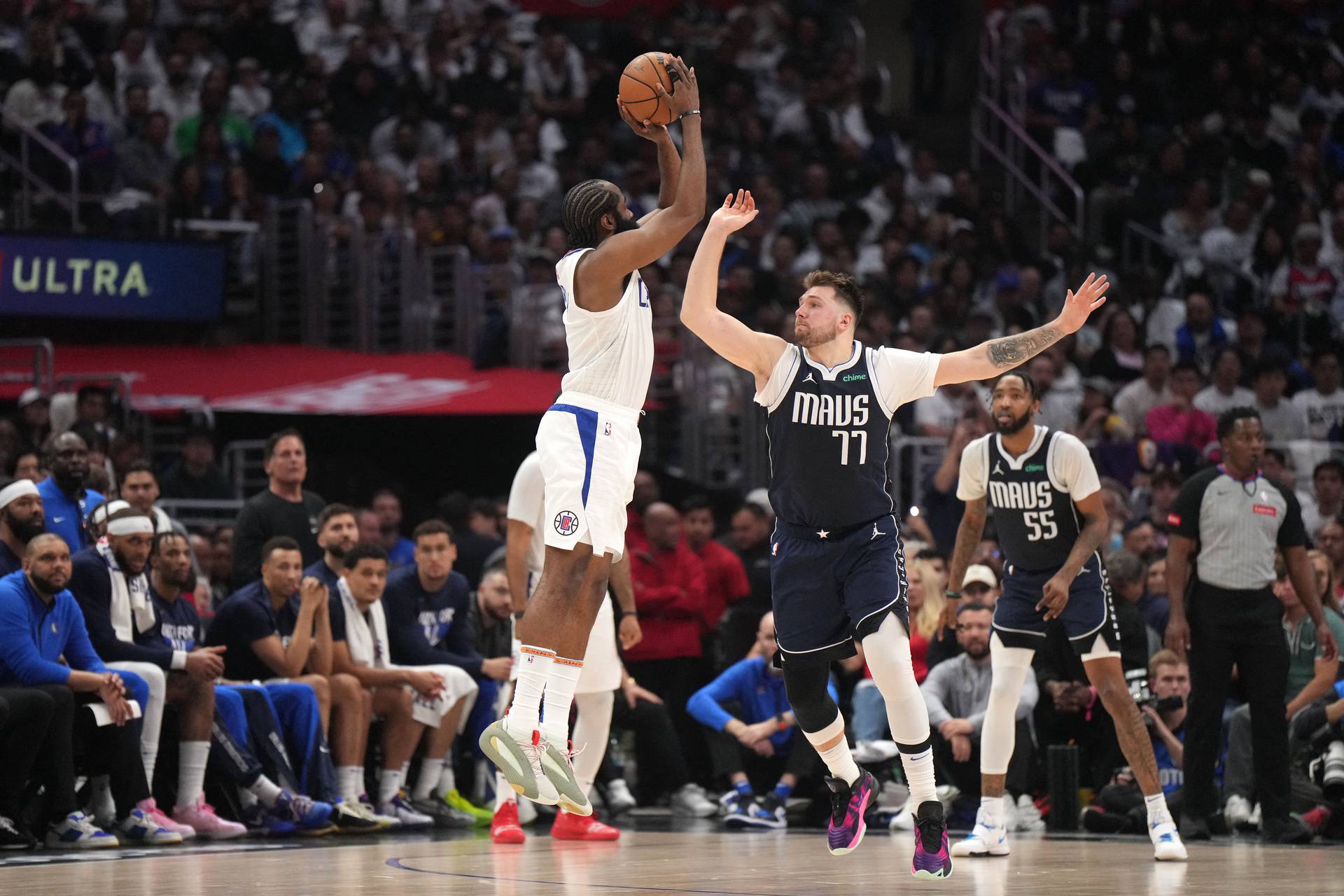 NBA: Playoffs-Dallas Mavericks at Los Angeles Clippers